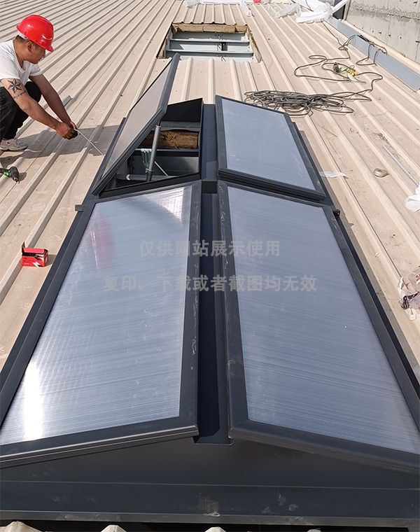 兰州王老吉生产车间富县排烟天窗