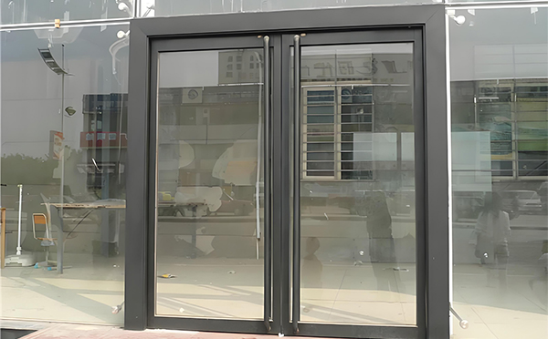 富县玻璃地弹门