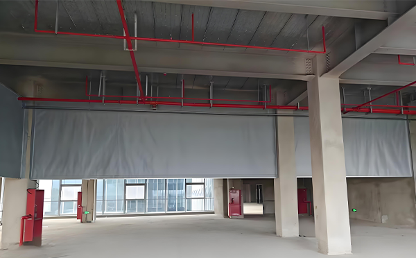 富县防火布挡烟垂壁