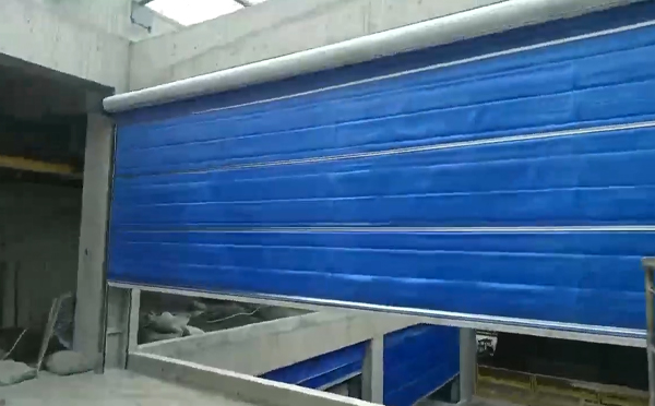 大型物流园区完成富县防火门整体安装工程